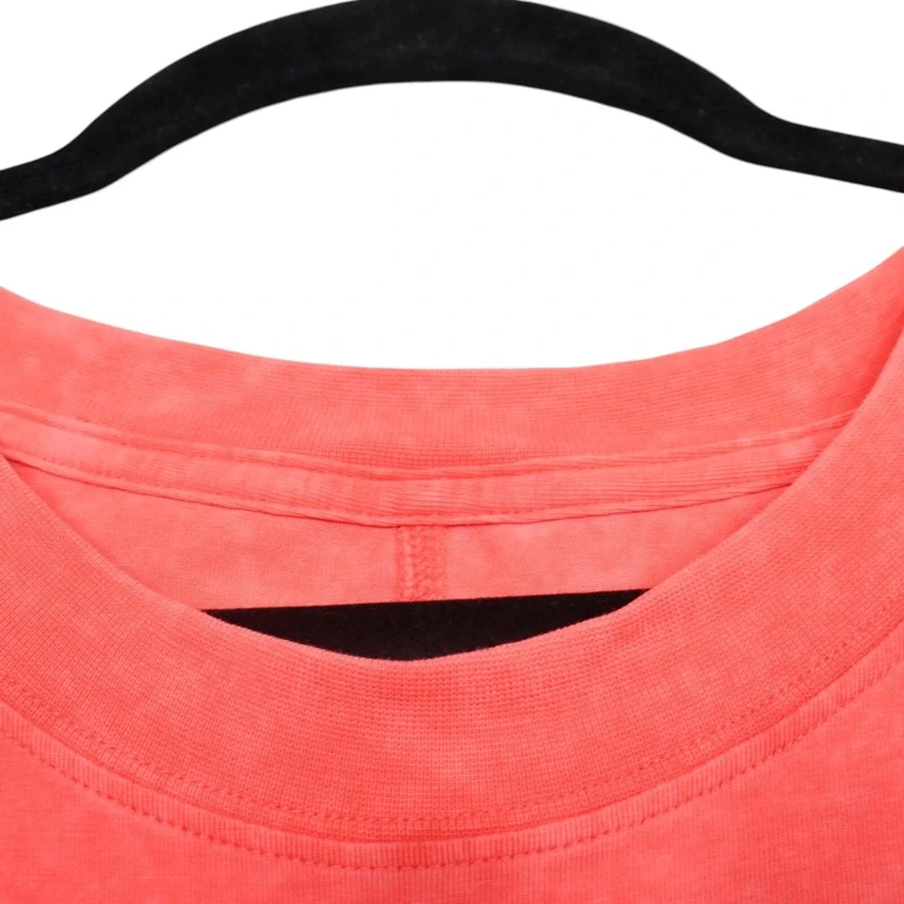 Lululemon Tank Top Womens Size 12-14 Orange Sleeveless Crew Neck Yoga Sports Gym - Picture 3 of 7